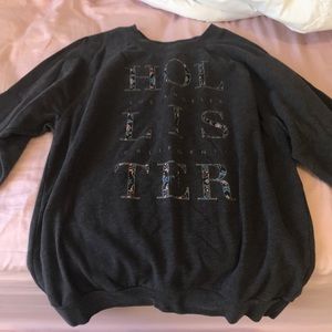 Grey Hollister Sweater